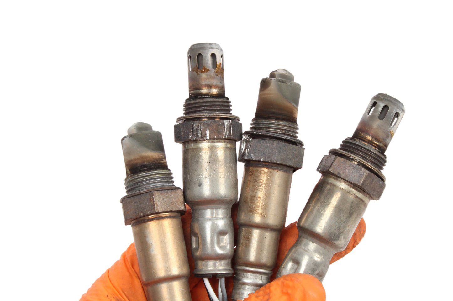 2012-2019 Mercedes W221 S550 Oxygen O2 Sensor Lambda Set of 4 0095425518 OEM