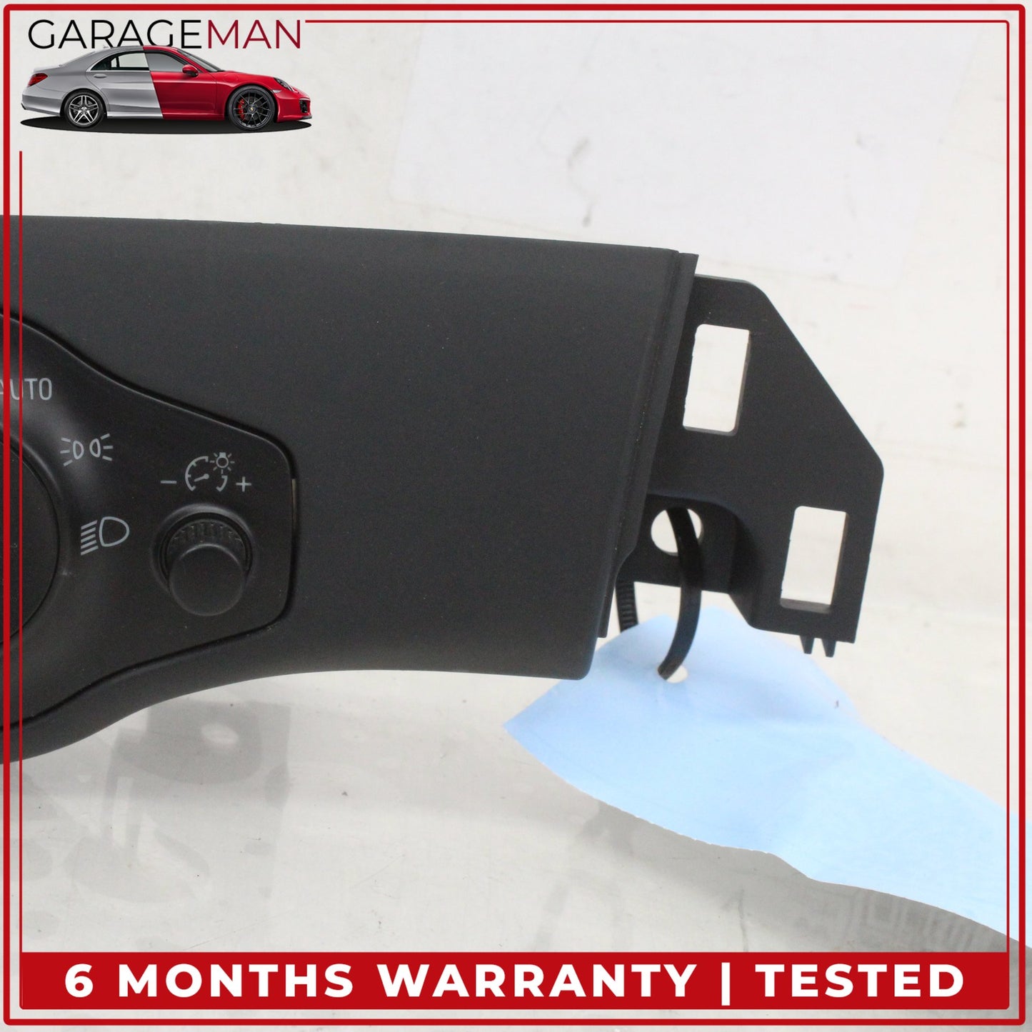 2009-2016 Audi A4 Front Left Headlight Control Switch w/ Trim 8K0941531AS OEM