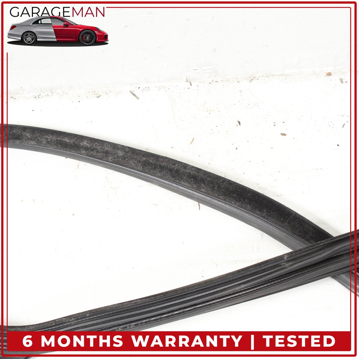 2013-2019 BMW 650i F06 AWD Front Left Side Door Weatherstrip Seal 7275297 OEM