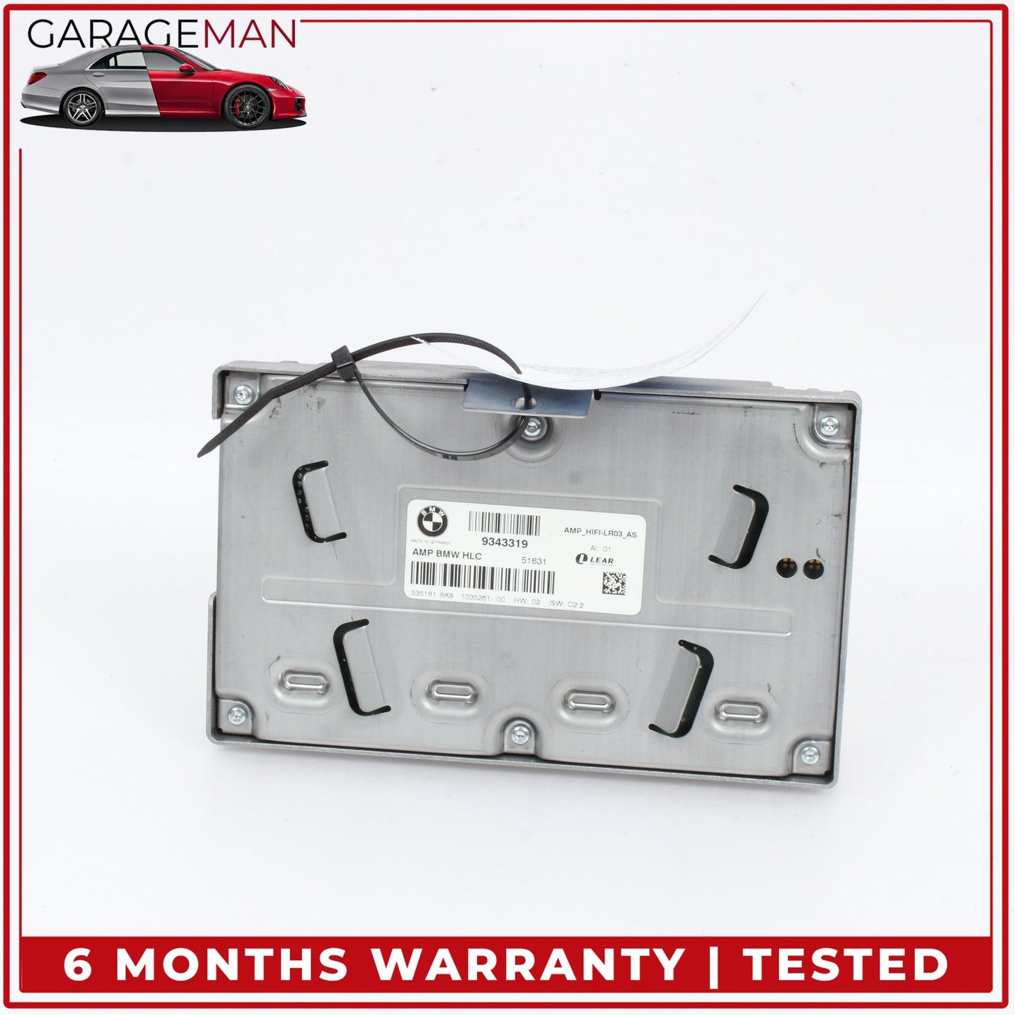 2014-2020 BMW 428i 430i F36 Audio Radio Sound System Amplifier AMP 9343319 OEM