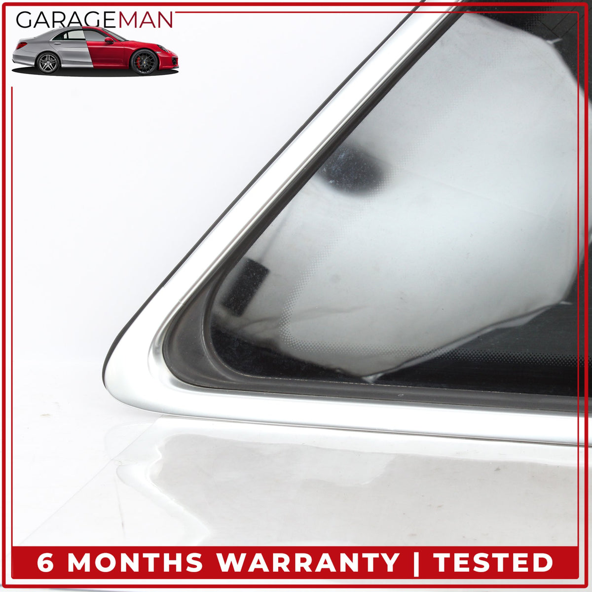 2017-2024 Audi Q7 Rear Right Passenger Side Quarter Window Glass 4M0845298C OEM