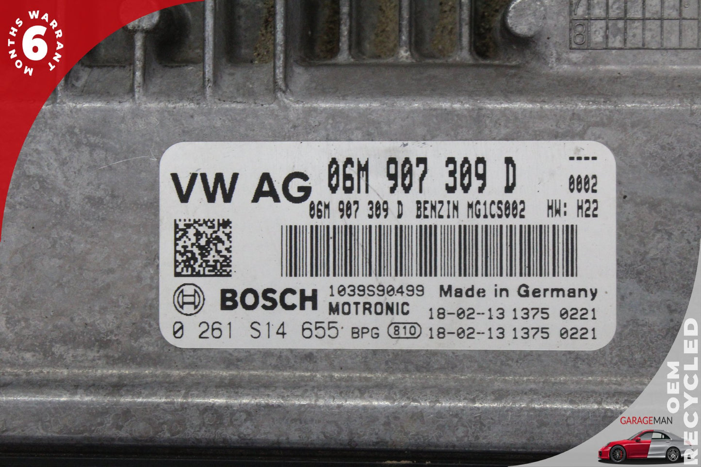 2017-2024 Audi SQ5 S4 S5 3.0L Engine Computer Control Module ECU 06M907309D OEM