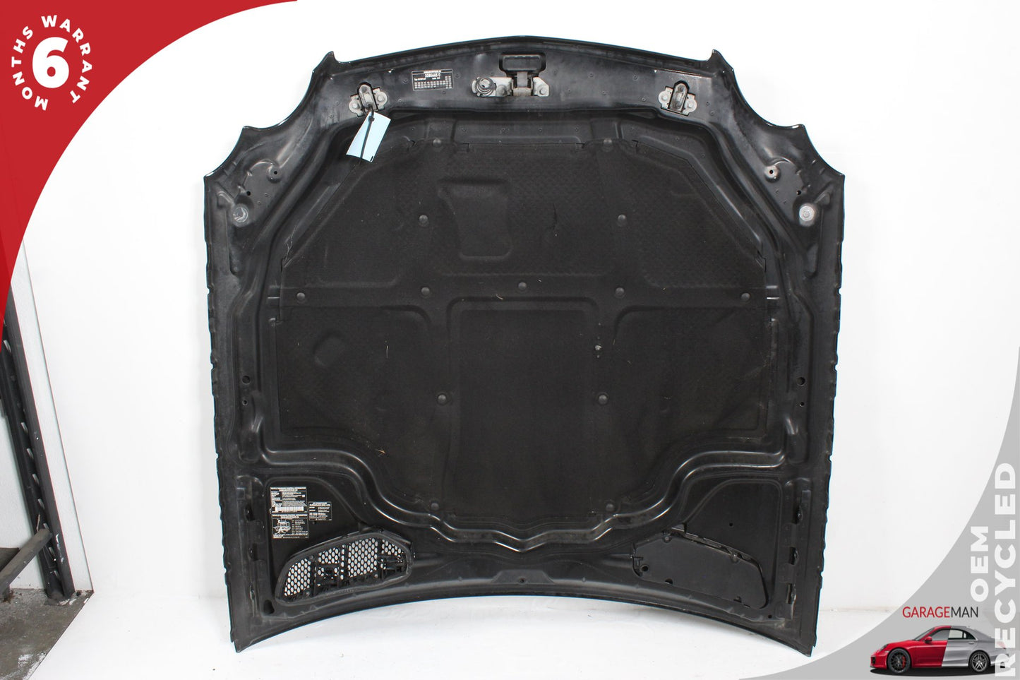 2003-2008 Mercedes R230 SL500 SL55 AMG SL550 Hood Cover Panel Assembly Black OEM
