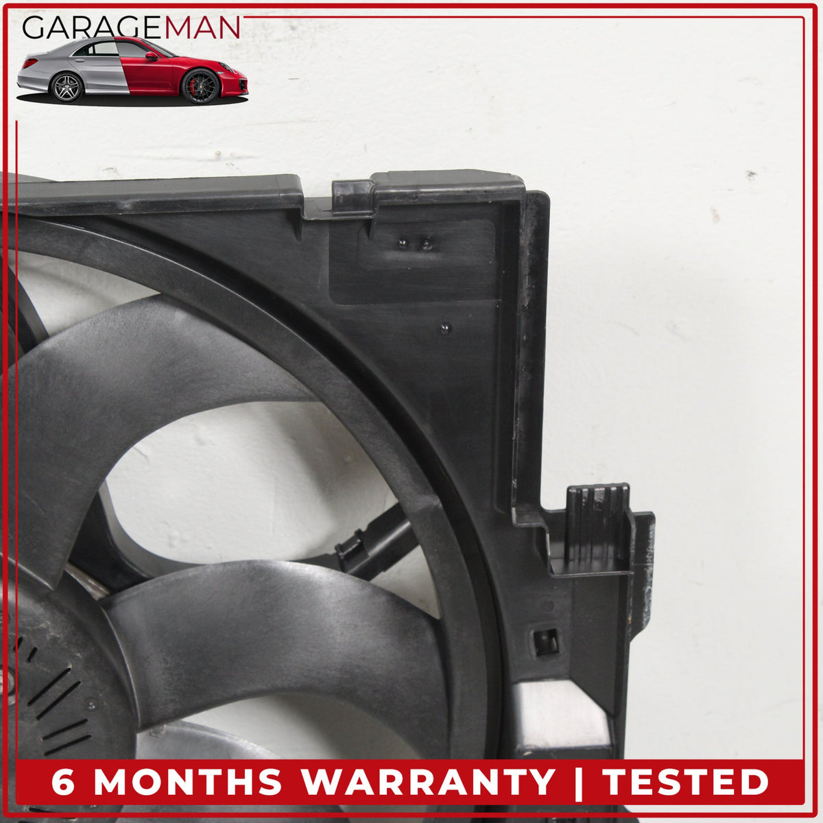 2012-2018 BMW 320i xDrive Engine Motor Cooling Radiator Fan Assembly 7608407 OEM