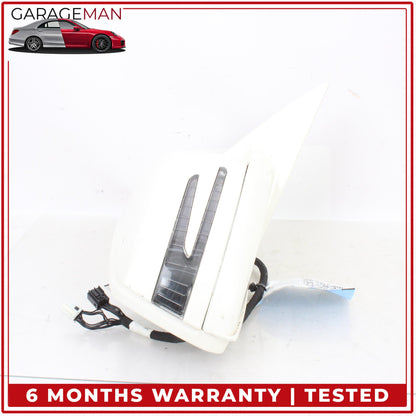 2010-2014 Mercedes W216 CL550 Right Side Door Rear View Mirror w/ Blind Spot OEM