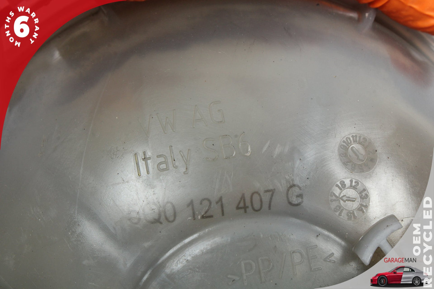 2015-2018 Audi A3 8V Engine Coolant Reservoir Expansion Tank 5Q0121407G OEM