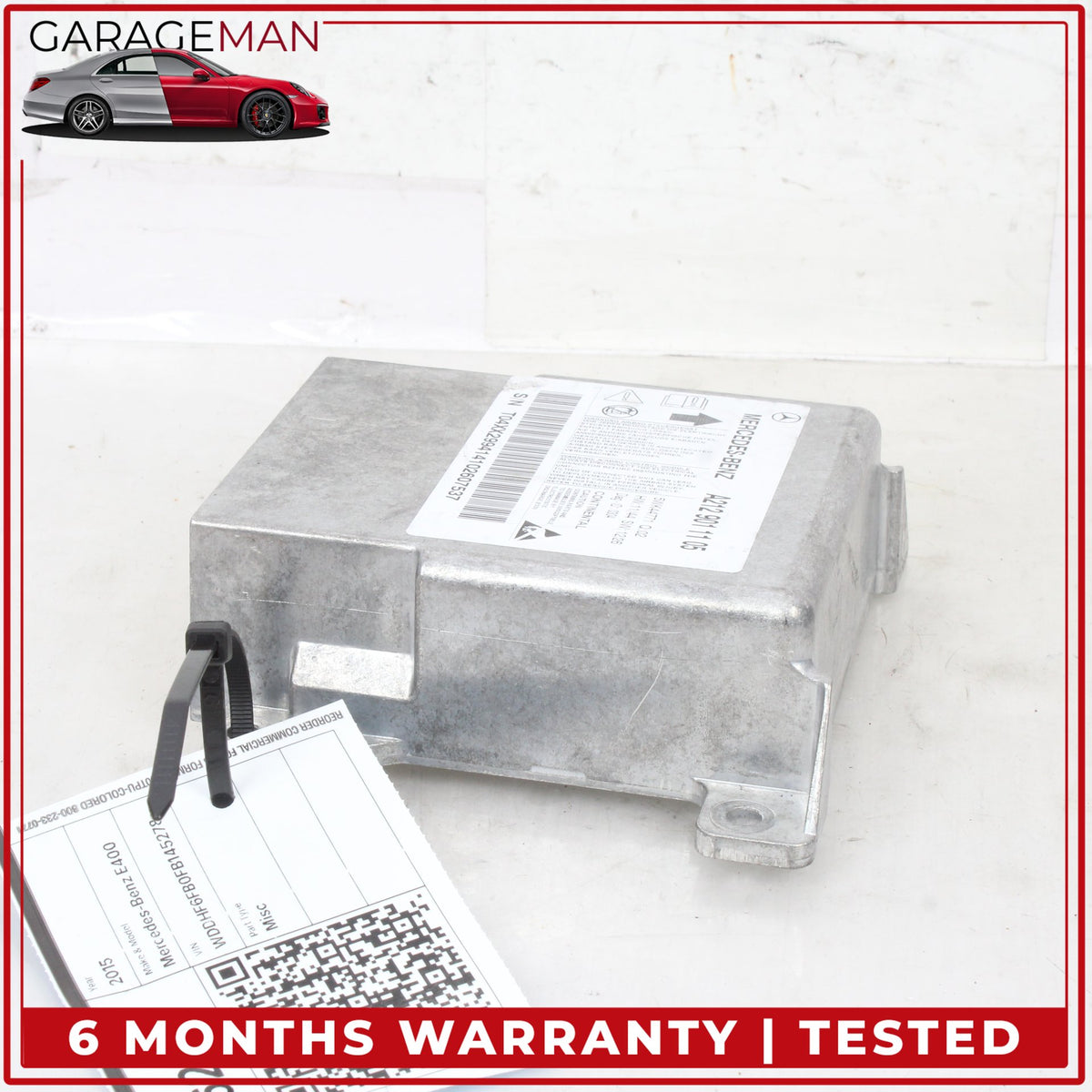 2014-2016 Mercedes W212 E400 E350 Sedan Airbag Sensor Module 2129011105 OEM