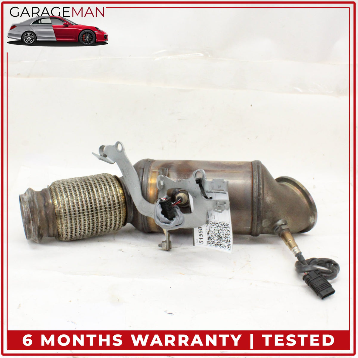 2017-2020 BMW 430i Gran Coupe Sedan Exhaust Downpipe Down Pipe 8669216 OEM