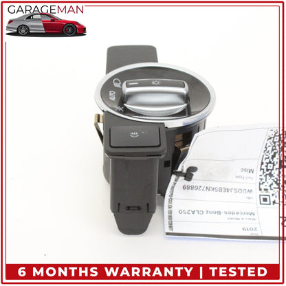2014-2019 Mercedes-Benz CLA250 W117 Sedan Headlight Fog Light Switch Control Module 2129050551 OEM