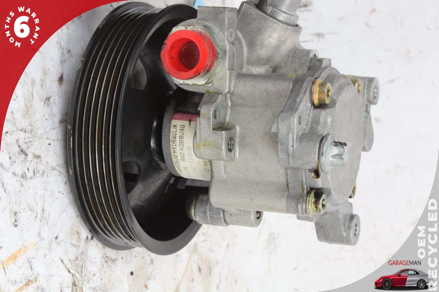 2000-2008 Mercedes W220 S500 Power Steering Pump Reservoir 0024668601 OEM