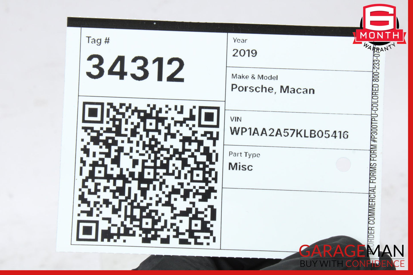 2019-2024 Porsche Macan 95B SUV Rear Left and Right Side Door Speaker 7PP035710C