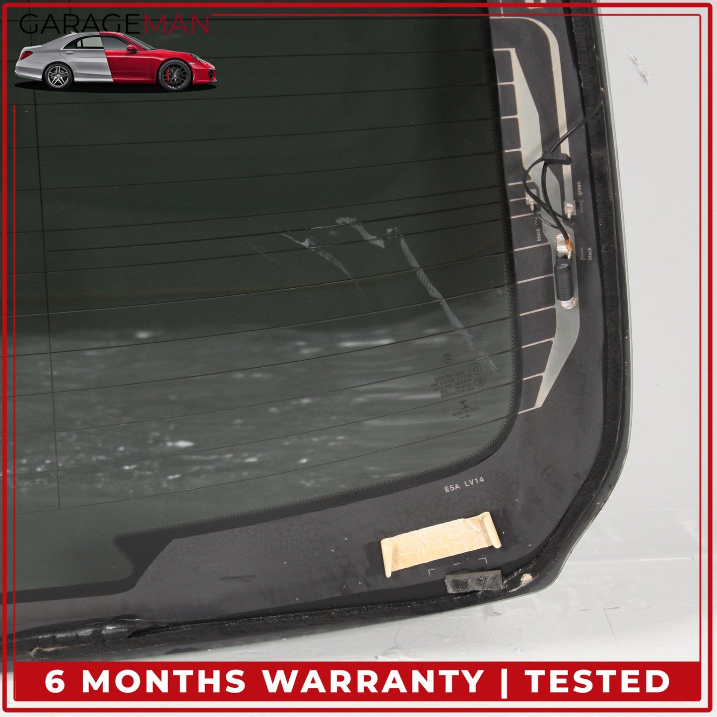 2015-2018 Mercedes W205 C300 C400 Rear Windshield Window Glass 2056706100 OEM