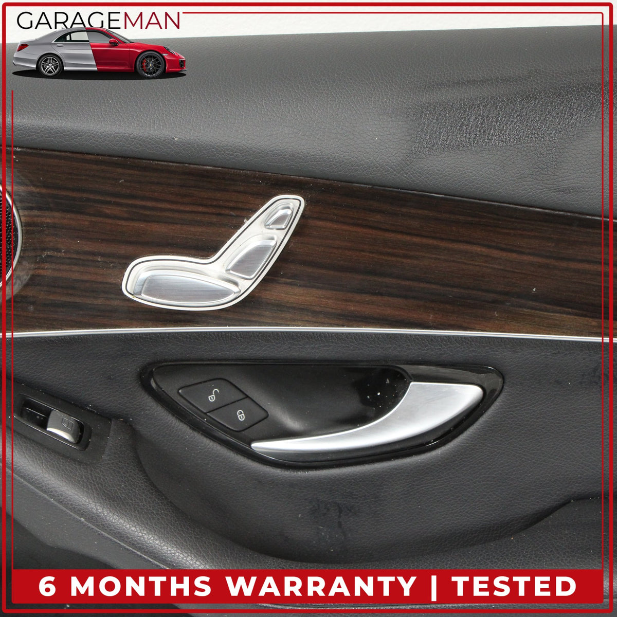 2016-2022 Mercedes X253 GLC300 Front Right Side Interior Door Trim Panel OEM