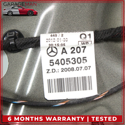 2011-2017 Mercedes W207 E350 E400 Convertible Front Right Door Shell Gray OEM