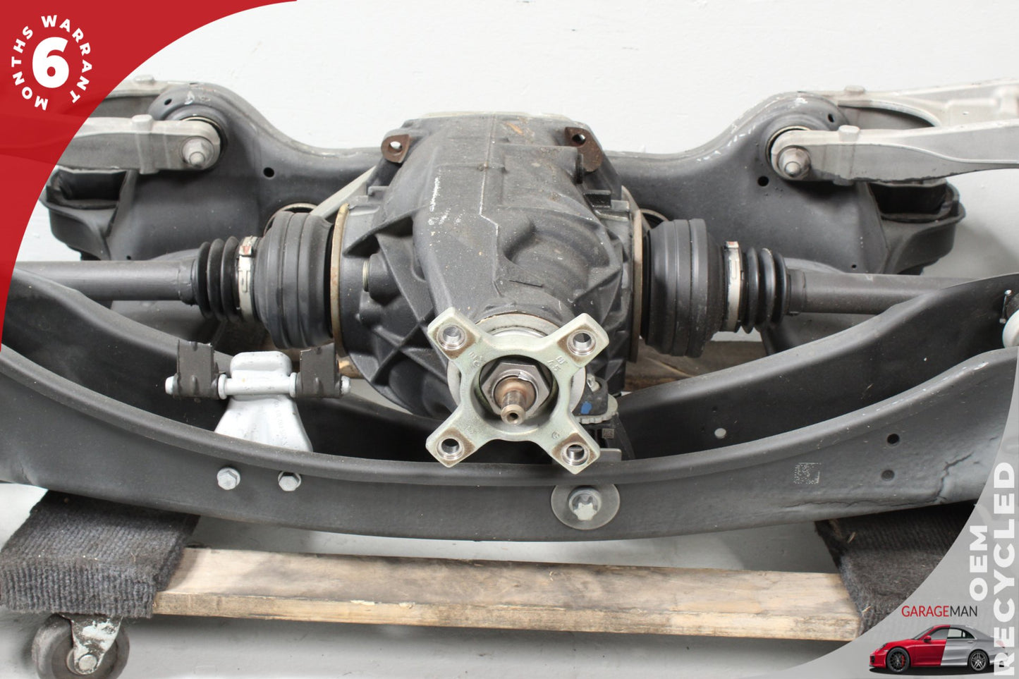 2015-2018 Mercedes-Benz C350e W205 RWD 2.0L Rear Differential Axle Spindle Subframe Bar Assembly OEM