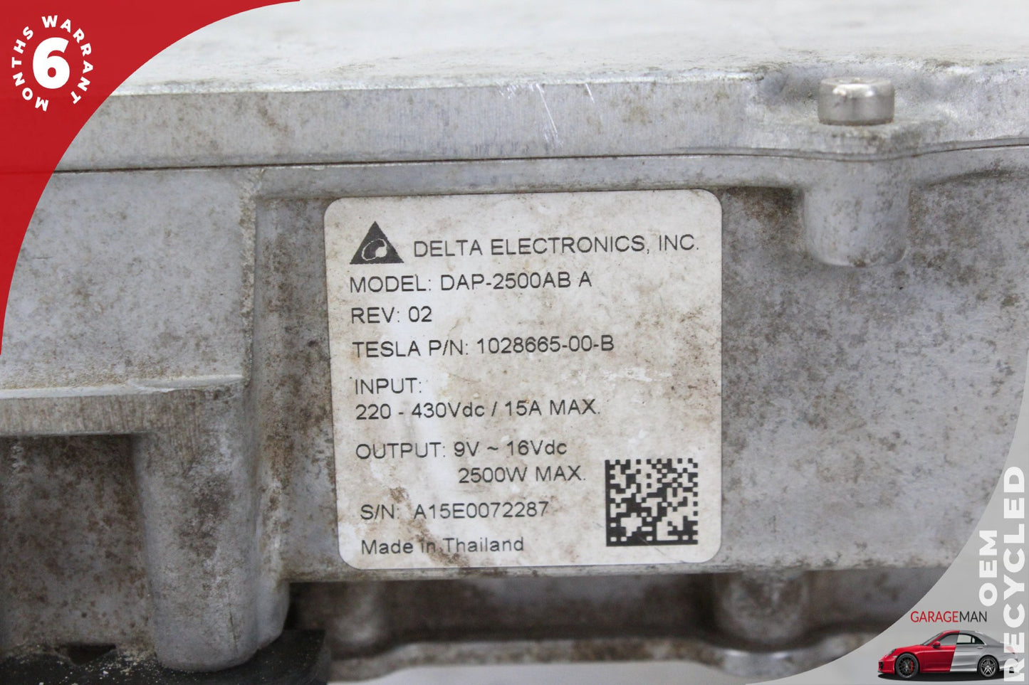2012-2015 Tesla Model S High Voltage Power Converter Module 102866500B OEM