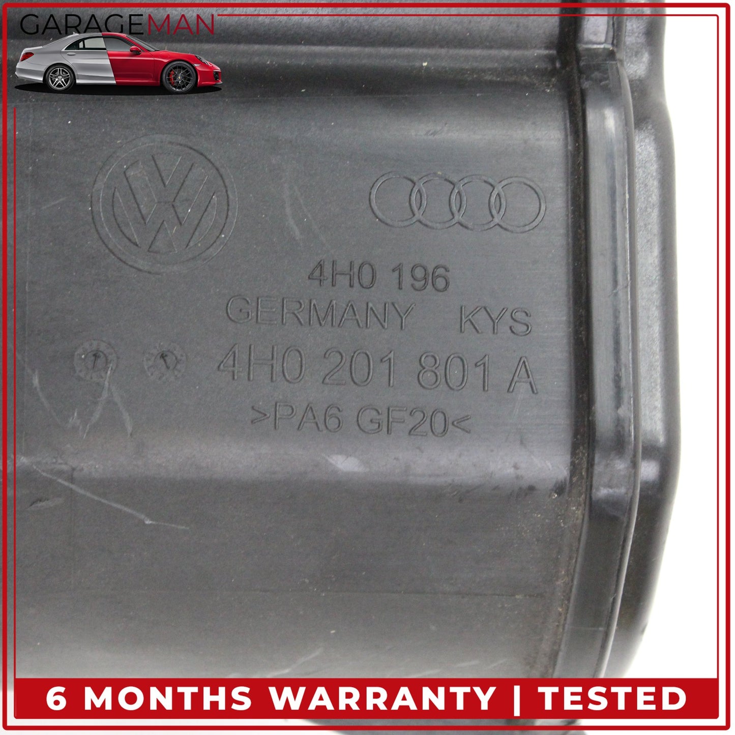 2011-2018 Audi A8 S8 Fuel EVAP Evaporator Charcoal Canister 4H0201801A OEM