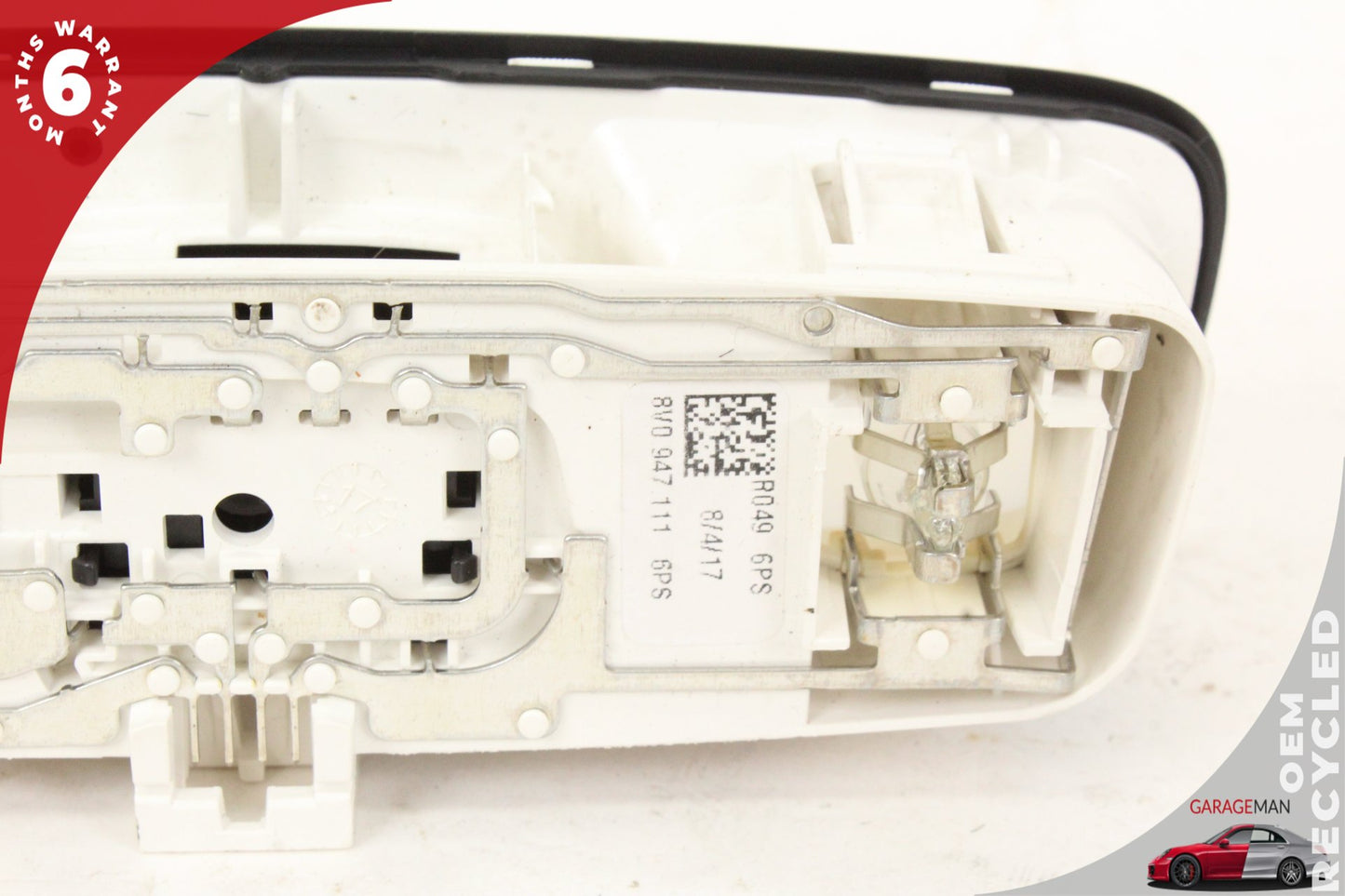 17-20 Audi A3 8V Sedan Rear Overhead Dome Light Reading Lamp 8V0947111 OEM