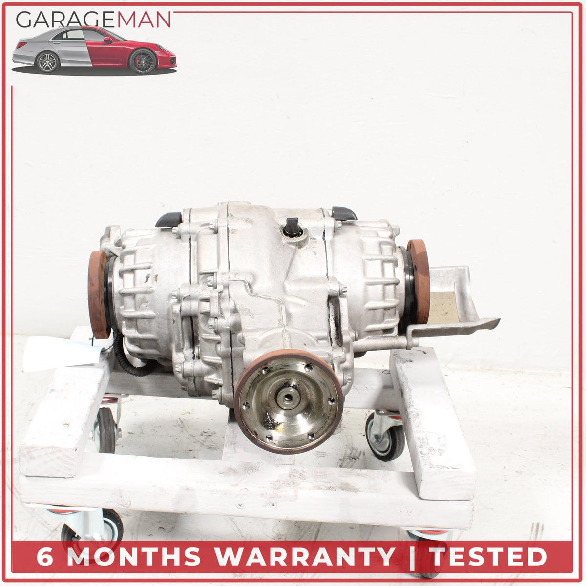 2011-2018 Audi A8 A6 Rear Differential Diff Axle Carrier w/ Torque Vectoring OEM