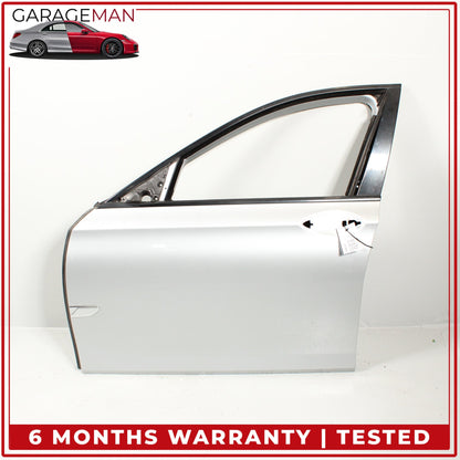 2009-2015 BMW 740i 750i Front Left Driver Side Door Shell Silver Metallic OEM