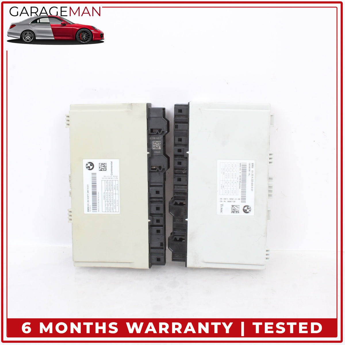 2011-2016 BMW 550i F07 Front Left and Right Side Seat Control Module Set OEM