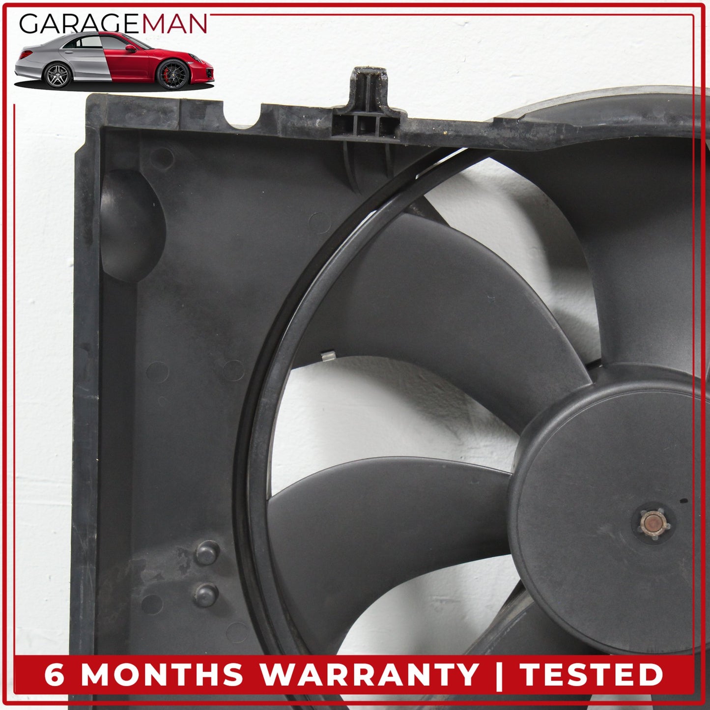 2001-2004 Mercedes-Benz SLK320 R170 Engine Motor Cooling Radiator Fan Assembly 0015002393
