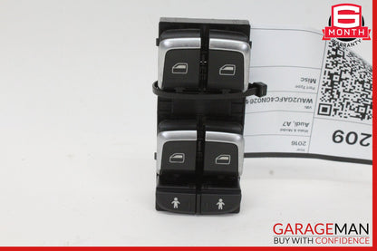 2012-2018 Audi A7 Front Left Side Master Window Control Switch 4G0959851 OEM