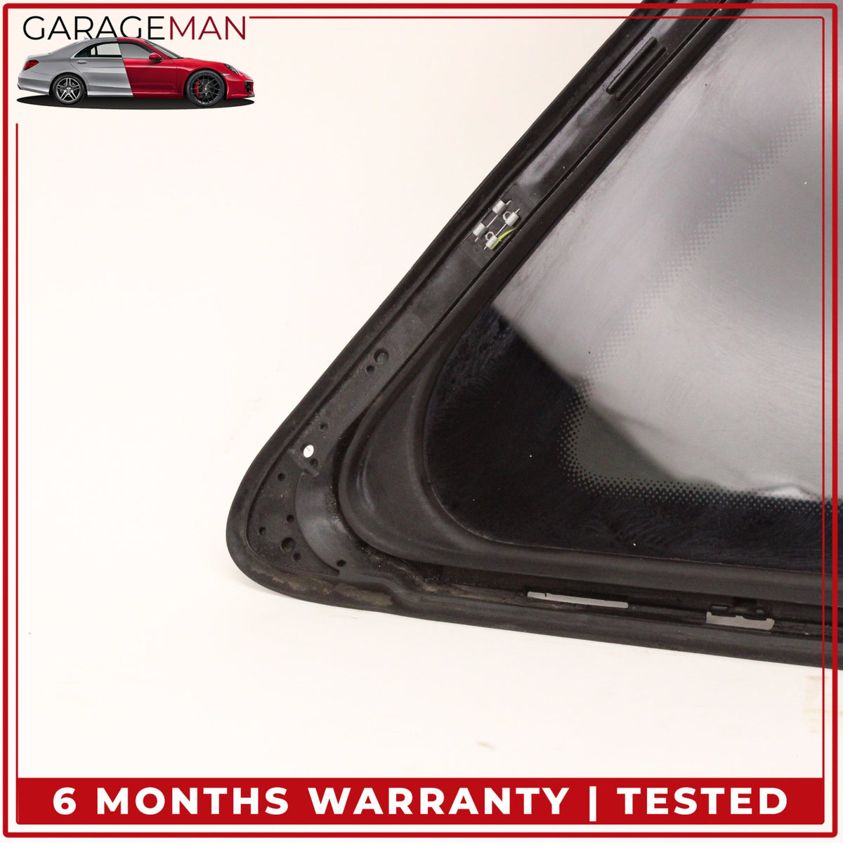 2017-2024 Audi Q7 Rear Right Passenger Side Quarter Window Glass 4M0845298C OEM