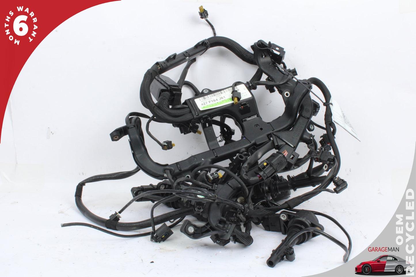 2010-2013 Mercedes W221 S400 Hybrid Engine Wiring Harness w/ Ignition Coils OEM