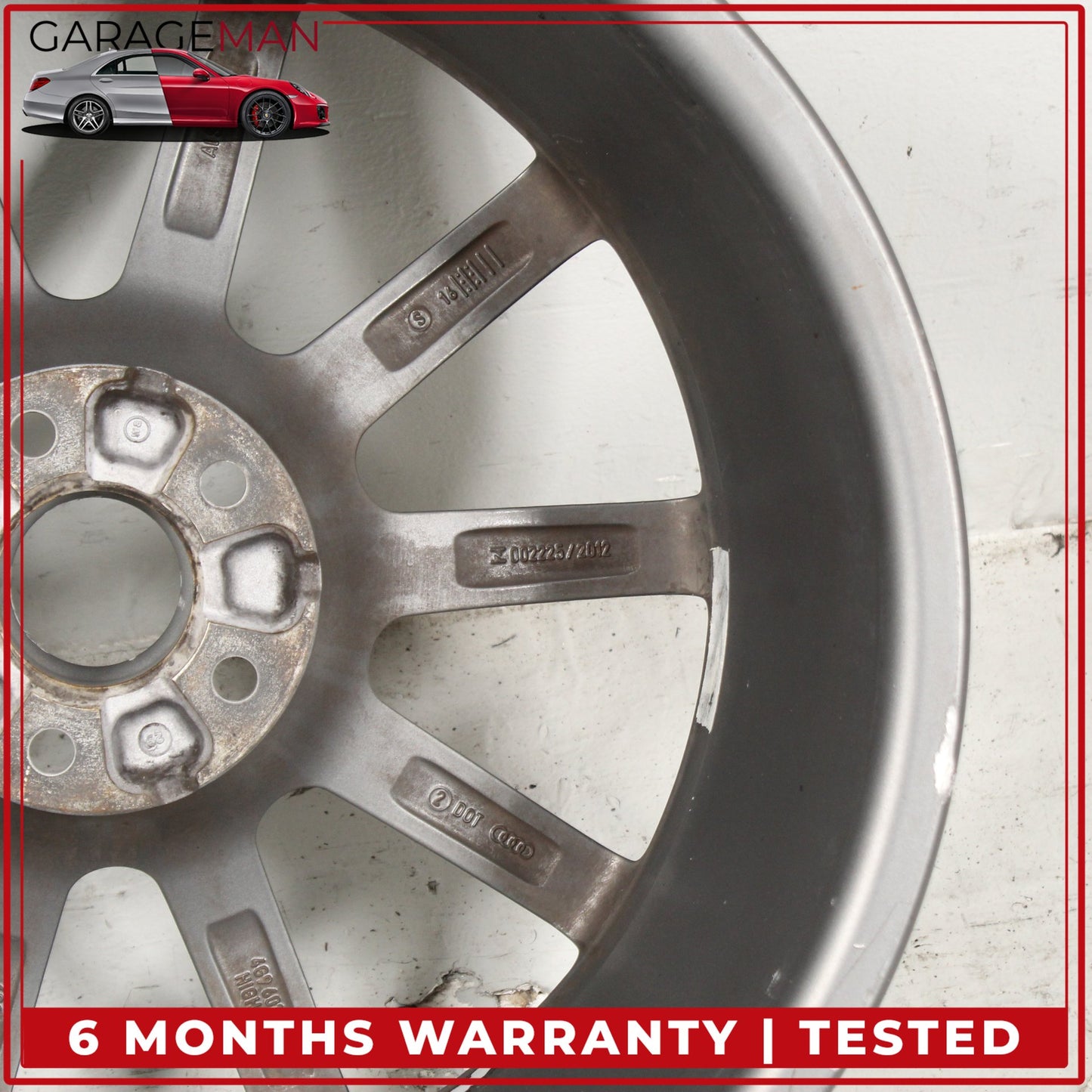 2016-2018 Audi A6 S6 Front or Rear Wheel Rim 8.5JX19 H2 ET43 4G9601025H OEM