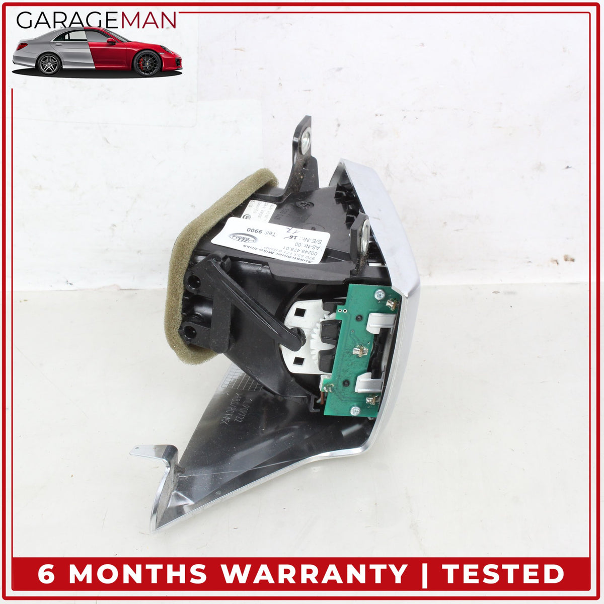 2010-2016 Porsche Panamera 970 Rear Left and Right Side AC A/C Air Vent Set OEM