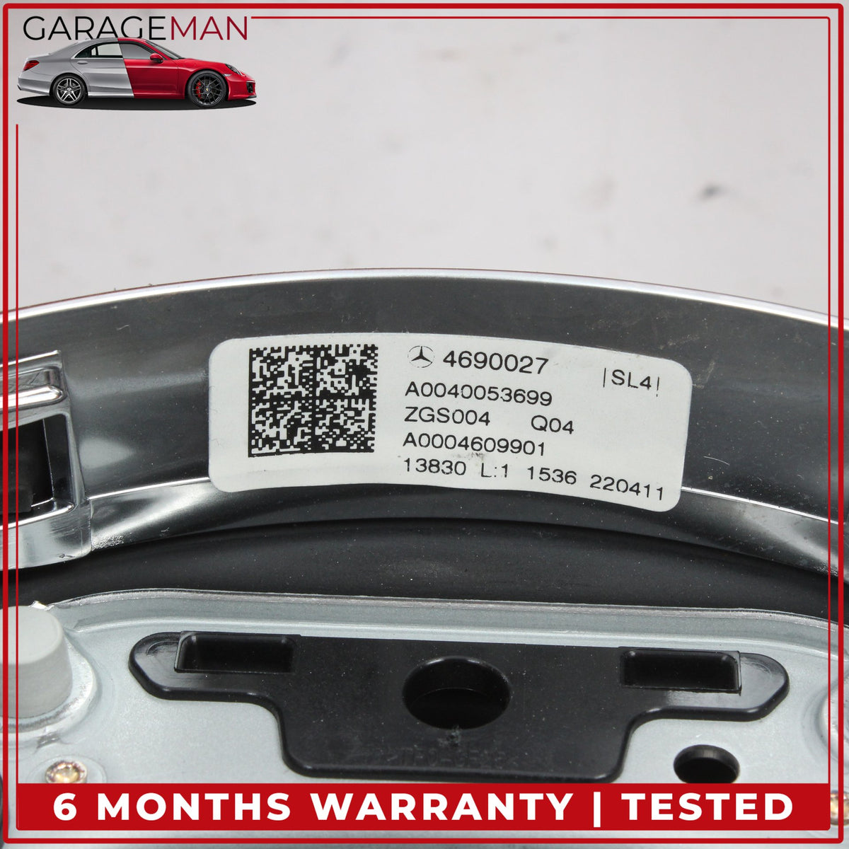 2019-2025 Mercedes W177 A220 C300 EQB 350 Steering Wheel w/ Paddle Shifters OEM