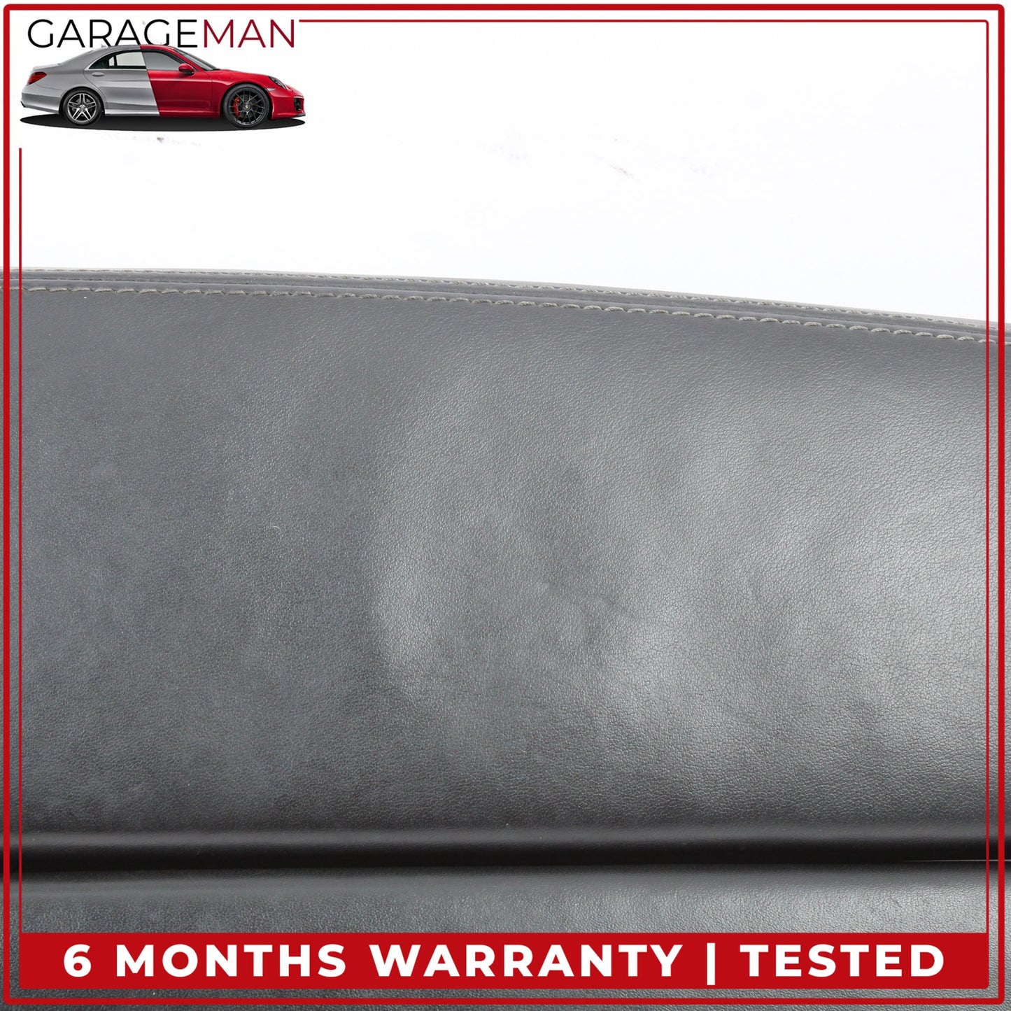 2012-2019 BMW 650i F06 Front Center Armrest Lid Cover Black Nappa Leather OEM