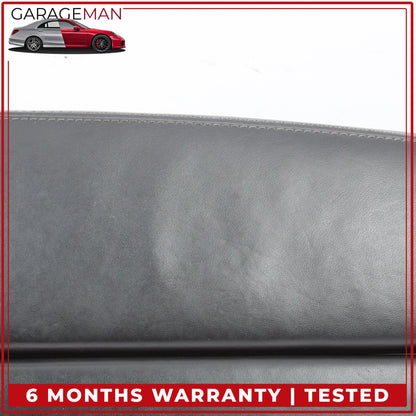 2012-2019 BMW 650i F06 Front Center Armrest Lid Cover Black Nappa Leather OEM