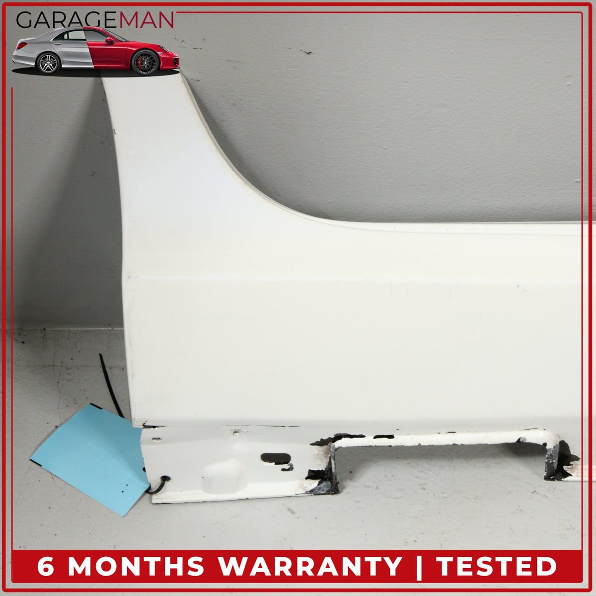 2012-2014 Mercedes W218 CLS550 Right Skirt Rocker Panel White 2186900240 OEM