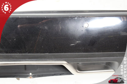 2011-2014 Porsche Cayenne 958 S Hybrid Rear Bumper Cover 95850541110 Jet Black Metallic