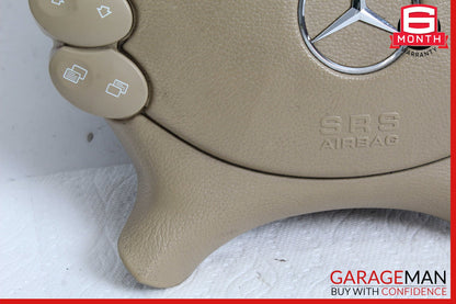 03-12 Mercedes W211 E350 E320 E550 Steering Wheel Airbag Air Bag Brown OEM