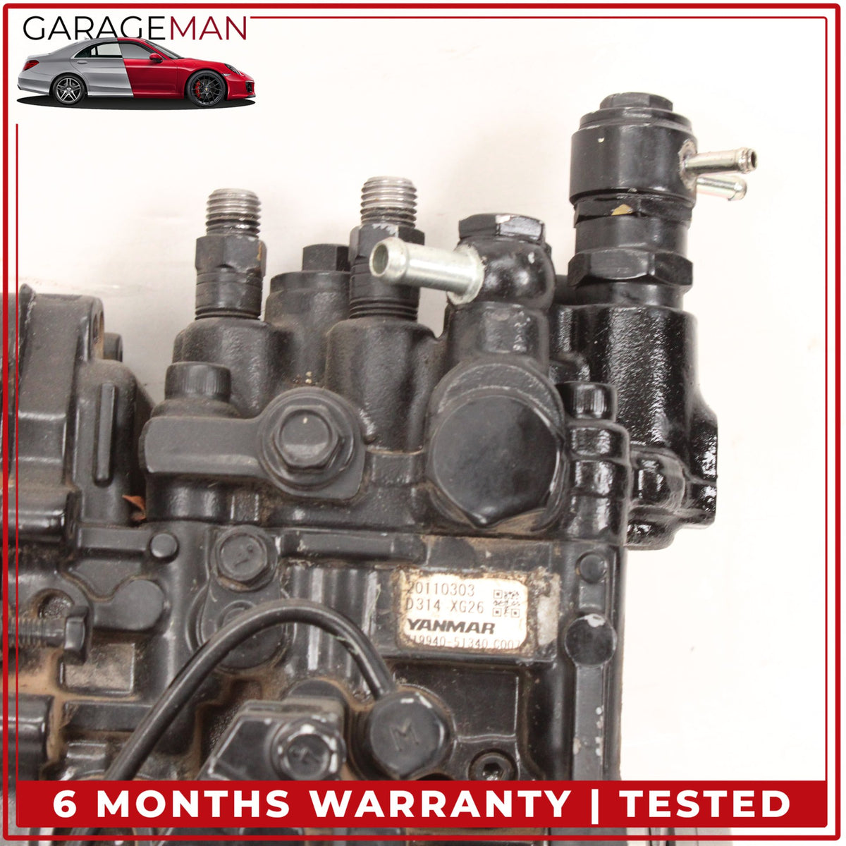 Yanmar 3TNV82A-SYB 3 Cyl Diesel Fuel Injection Pump 71994051320 OEM