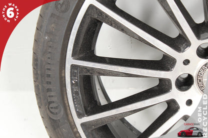 2015-2021 Mercedes W205 C300 C43 AMG Front Wheel Rim w/ Tire 7.5JX19 H2 ET44 OEM