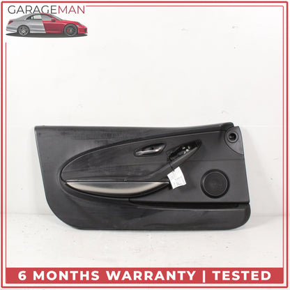 2004-2010 BMW 650i E64 Front Left Door Interior Panel Assembly Black OEM