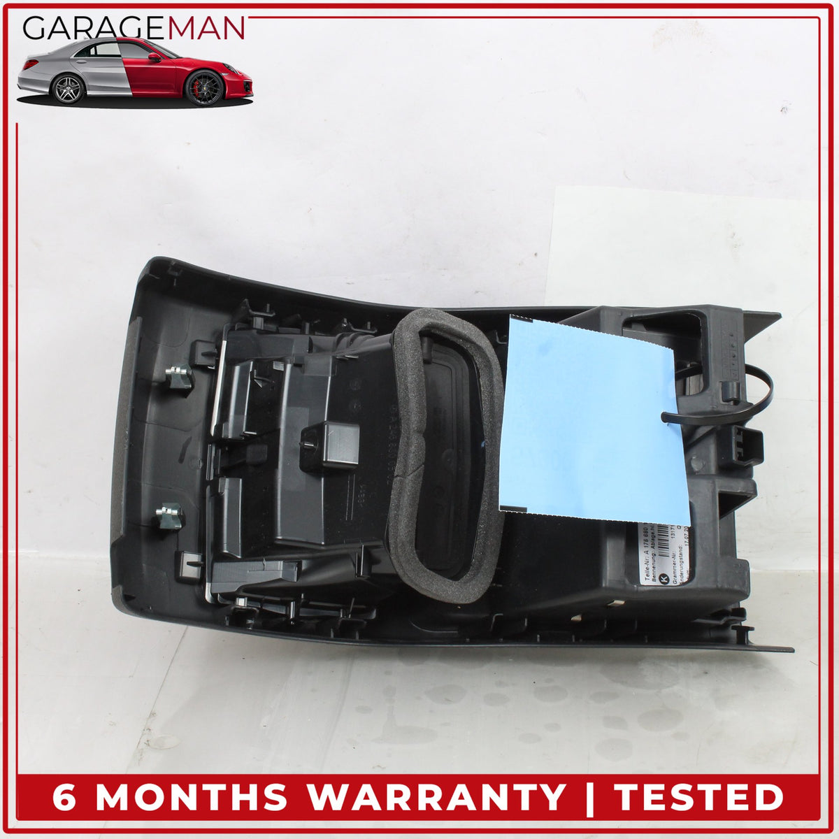 2014-2020 Mercedes X156 GLA250 Rear Center Console A/C Air Vent Trim Black OEM