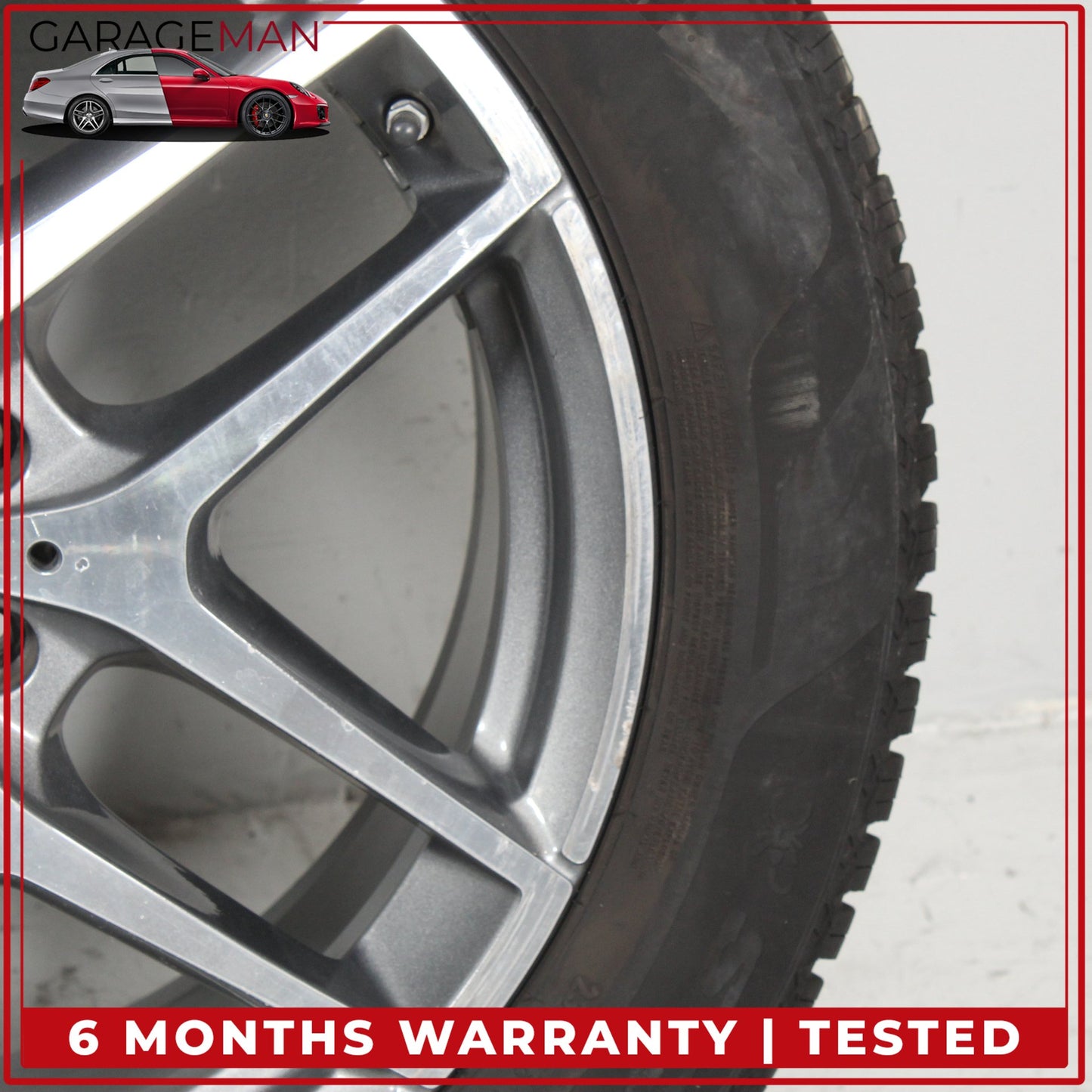 2016-2023 Mercedes X253 GLC300 Wheel Rim w/ Pirelli Tire 8JX19H2 ET38 OEM