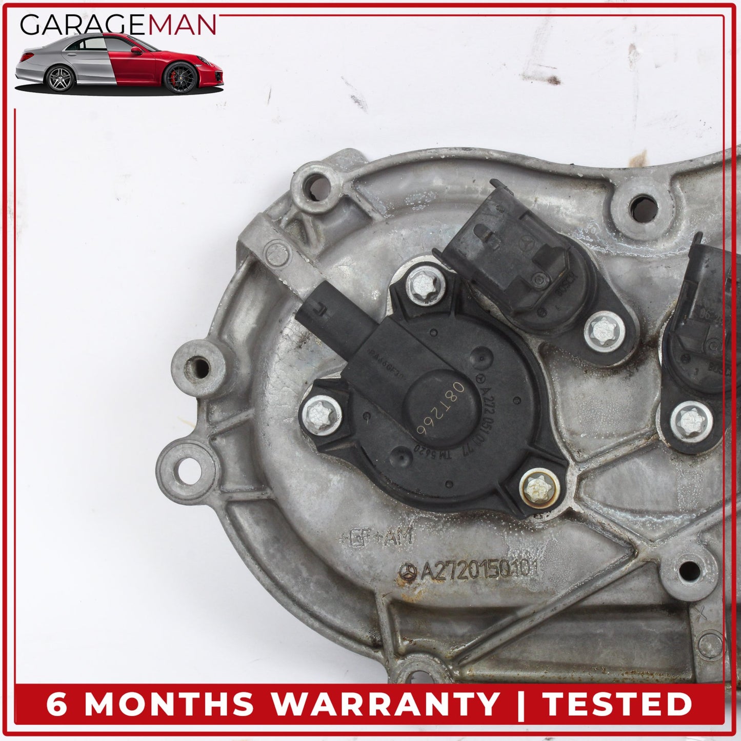 2005-2013 Mercedes W211 E350 Front Right Timing Chain Cover Plate 2720150101 OEM