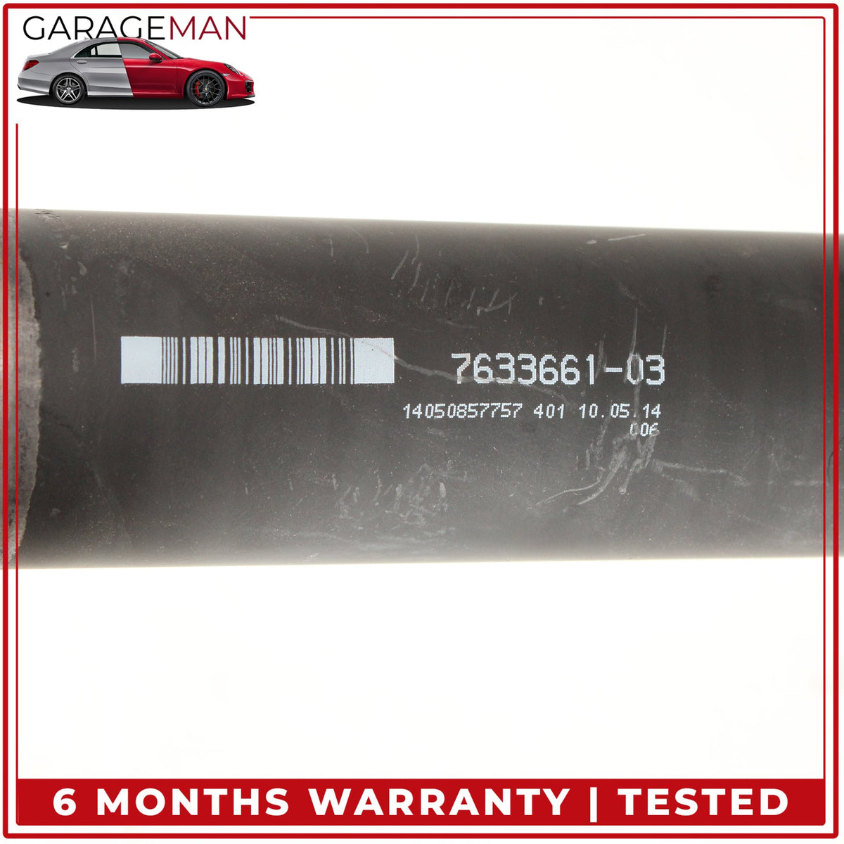 2012-2016 BMW 328i F30 RWD 2.0L Rear Propeller Driveshaft 7633661 OEM