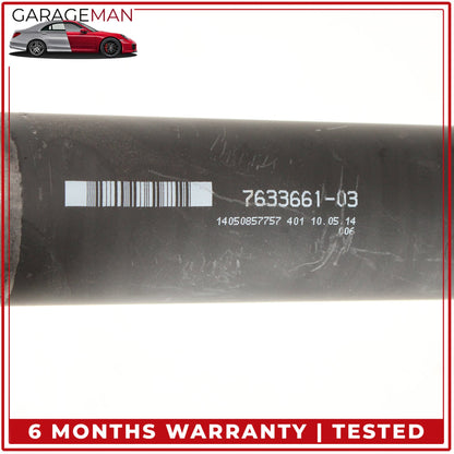 2012-2016 BMW 328i F30 RWD 2.0L Rear Propeller Driveshaft 7633661 OEM