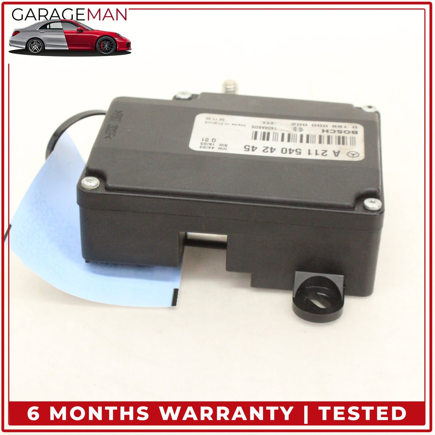 2003-2011 Mercedes-Benz E350 W211 Sedan Battery Stabilization Control Load Module 2115404245 OEM