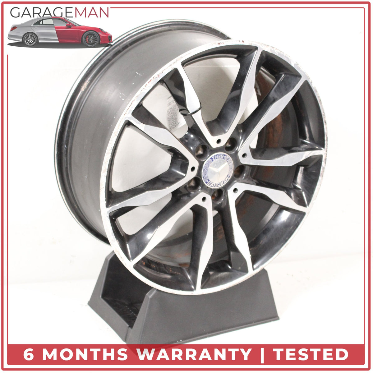 2015-2017 Mercedes X156 GLA250 Front or Rear Side Wheel Rim 8JX19H2 ET43.5 OEM