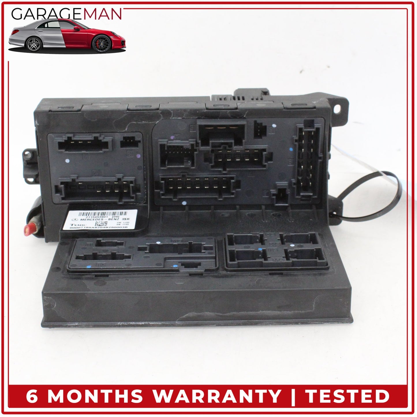 2003-2011 Mercedes-Benz E350 W211 Sedan Front SAM Module Relay Fuse Box 2115453901 OEM