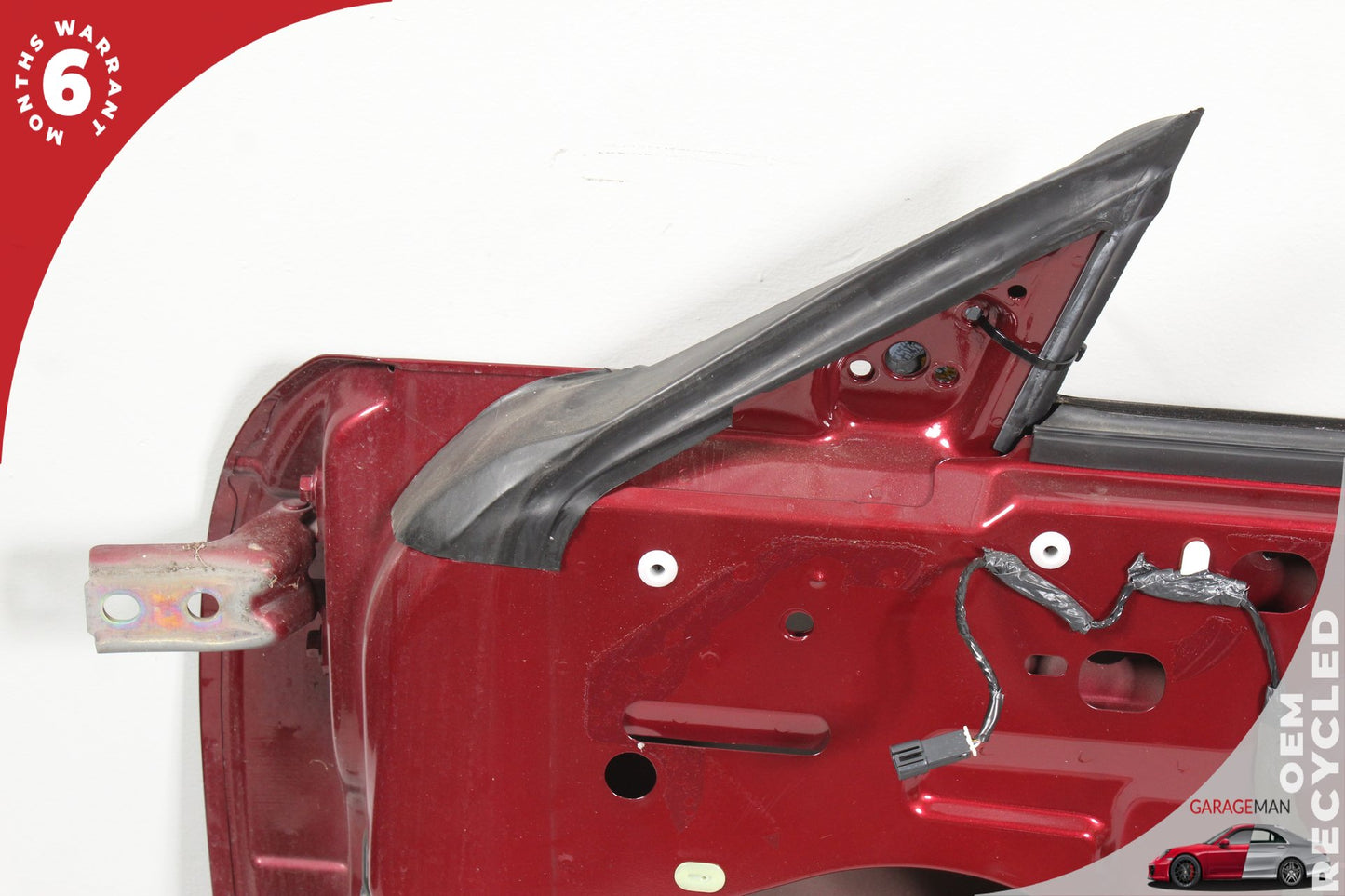 2002-2005 Ford Thunderbird Front Right Side Door Shell Red 1W6Z7620124AA OEM