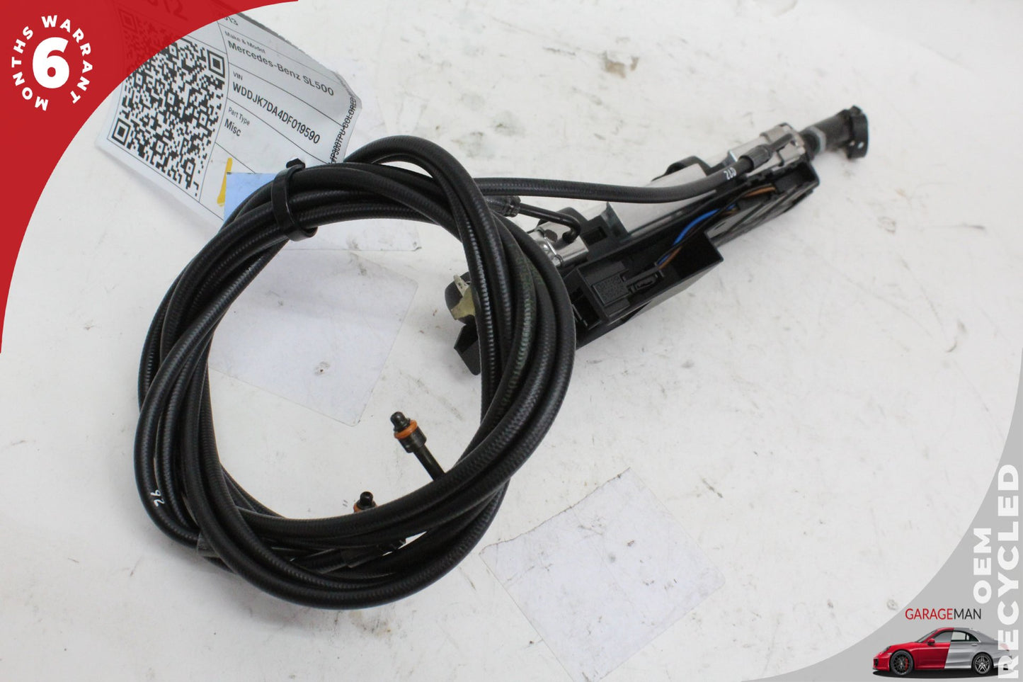 2013-2020 Mercedes R231 SL550 Convertible Trunk Lid Left Drive Cylinder OEM